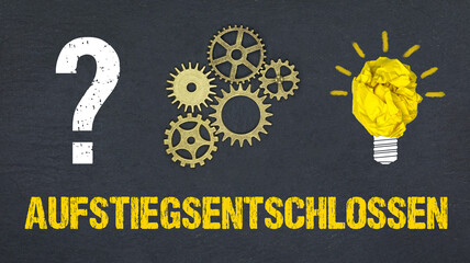 Aufstiegsentschlossen	
