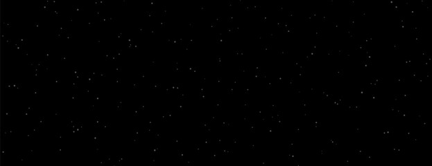 Minimalistic black dotted grainy, starry night gritty texture vector background