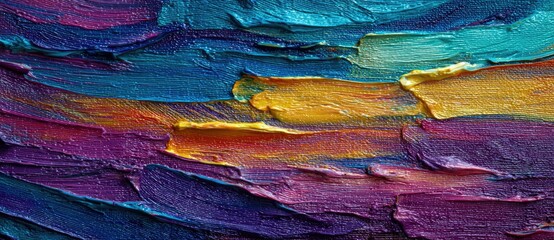 Vivid abstract oil paint texture
