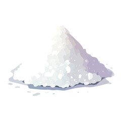 modern element in vector and EPS format_clean vector_isolated on a white background, An Icon clipart set, An Imaginary 2D flat icon salt pile