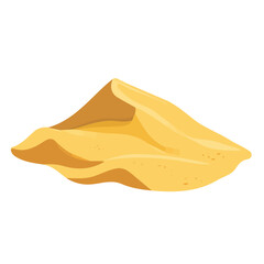 modern element in vector and EPS format_clean vector_isolated on a white background, An Icon clipart set, An Imaginary 2D flat icon sand hills