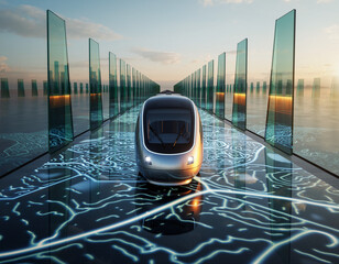 Train, bijou technologique du futur