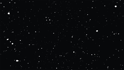 Snow flakes vector background.