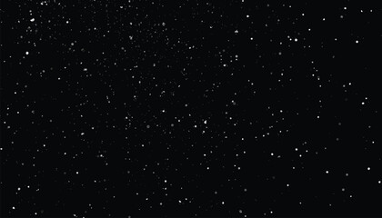 Snow flakes vector background.