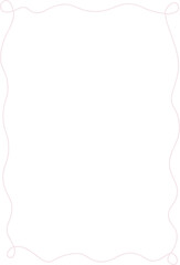 Elegant Wavy Border Frame