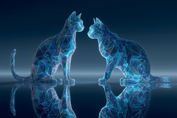 Digital Twin Cat with AI Simulation