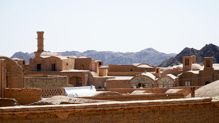 Kharanaq Village (Kharanagh Ardakan Castle) of Yazd, Iran