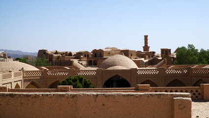 Kharanaq Village (Kharanagh Ardakan Castle) of Yazd, Iran