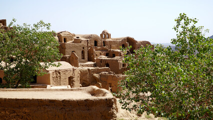 Kharanaq Village (Kharanagh Ardakan Castle) of Yazd, Iran