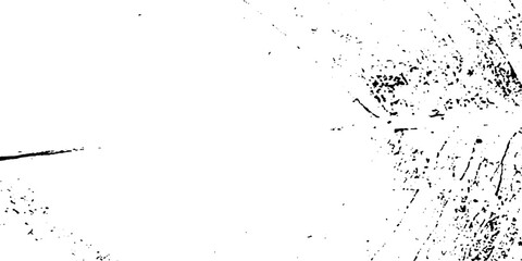 White scratches texture abstract background. Distressed overlay texture for design. Distressed Backdrop Vector Illustration. Isolated Black on White Background.	