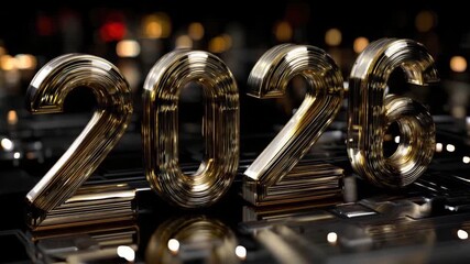 Festive decorations fill the air as people gather to celebrate the arrival of 2026. Joyful cheers and laughter resonate, marking a new year filled with hope and happiness