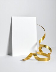 A Christmas greeting  card mockup