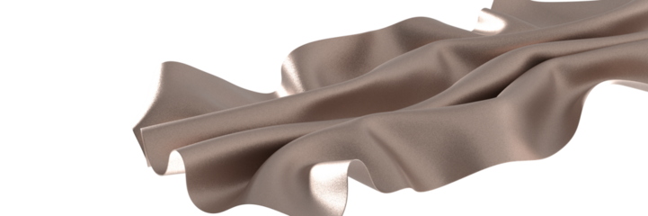 3D render of Gold Cloth abstract background