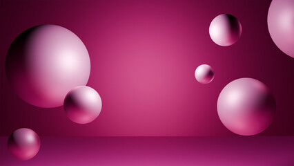 BEAUTIFUL PINK 3D ARTS   