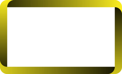 Obraz premium Elegant gold frame with soft edges and a smooth metallic gradient for luxury graphic designs today