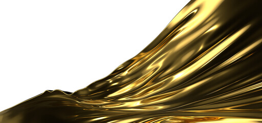 gold cloth, luxury smooth golden background, wave
