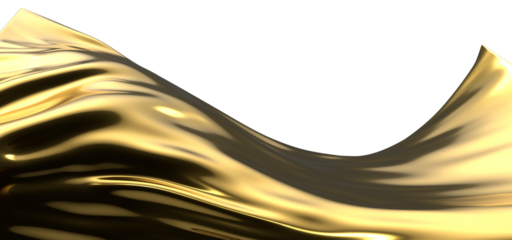 gold cloth, luxury smooth golden background, wave