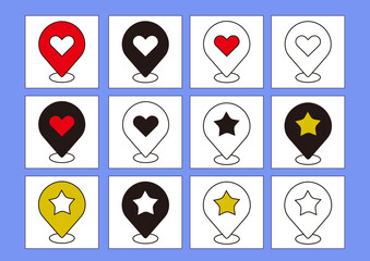 位置情報 現在地　マップ　マーカー　地図