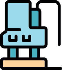 Plumbing system maintenance with electric pump increasing water pressure