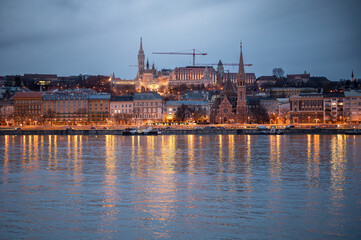 Early Morning Budapest Riverfront