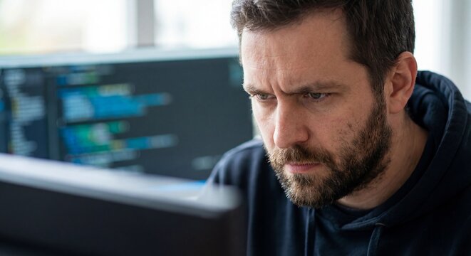 Software engineer deeply focused on writing clean code