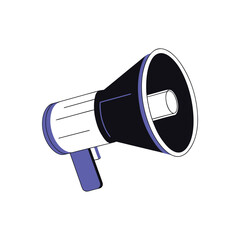 Megaphone speaker for announce, advertising, promotion, and Grand sale