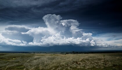 Cloudy Sky In Rainy Season