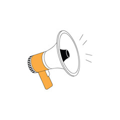 Megaphone speaker for announce, advertising, promotion, and Grand sale