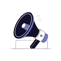 Megaphone speaker for announce, advertising, promotion, and Grand sale