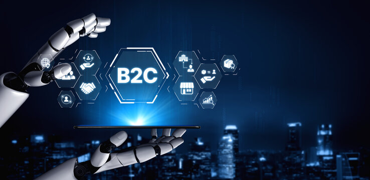 AI improves B2C models with smart delivery systems, customer engagement tools, and optimized digital retail strategies. Artificial intelligence spline