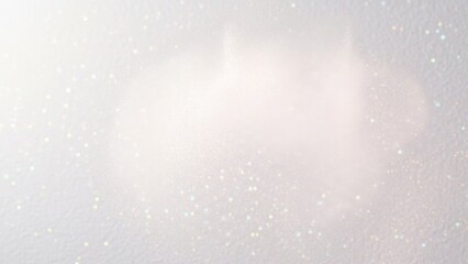 Soft focus background with shimmering iridescent glitter