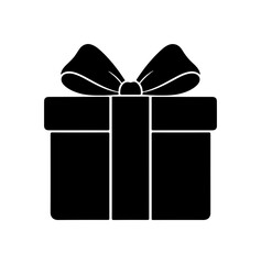 Elegant gift box with bow, perfect for holidays, birthdays, and special occasions