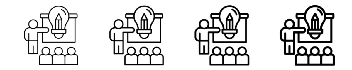 Creative Workshop  Icon Set Different Style Collection