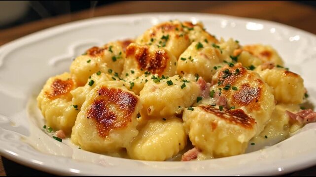 Stuffed Gnocchi With Cheese