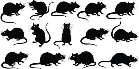 Set of isolated green grass mounds, trees, and hedge bushes, vector illustration for natural park landscapes, architectural plan rendering, and garden design elements.