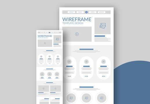 Wireframe Template Layout