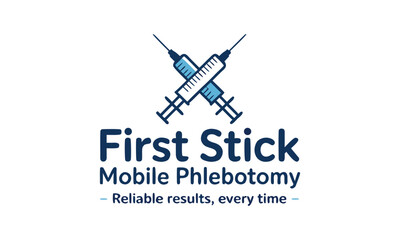 Two Crossed Syringes Logo