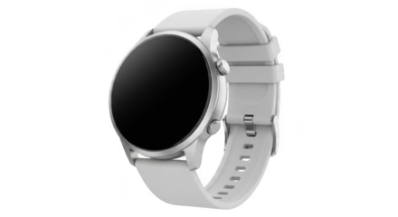 Smartwatch isolated on transparent background