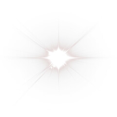 Obraz premium PNG Light Overlay with Sparkle and Glow Effect on transparent background