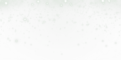 PNG Starry Sky Overlay with Isolated Green Sparkles for Transparent Backgrounds