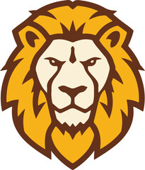 Fototapeta premium lion head vector