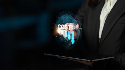 Cost reduction and cost saving through digital transformation, business cost optimization,...