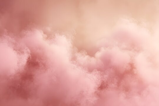 Soft blush pink mist gradient with warm ivory tones

