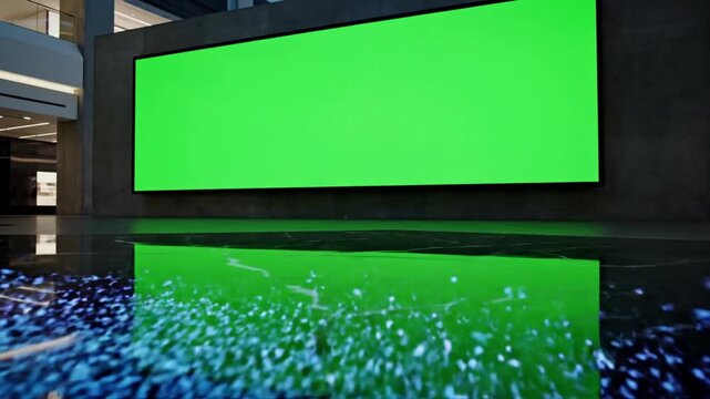 Indoor floor gloss reflection layer scene 4 with floor gloss reflection layer effect indoor style featuring cinematic, 4k, stock