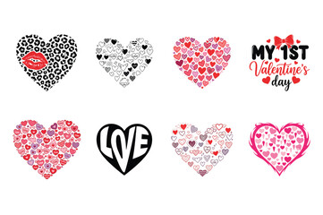 Valentine Heart Bundle Love Designs Collection