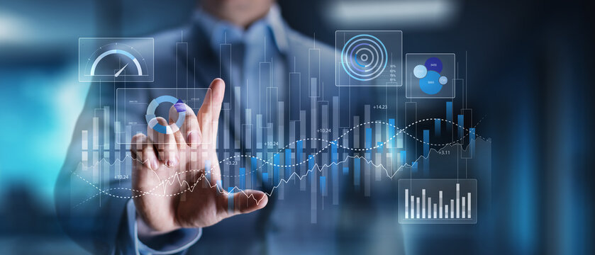 Real-Time Data Monitoring and Performance Metrics on Interactive Digital Dashboard.