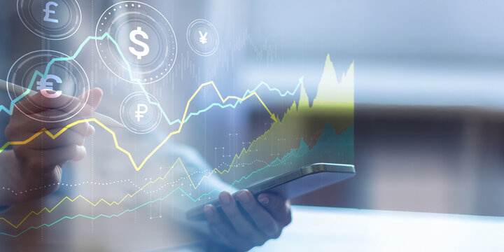 Mobile Digital Finance and Currency Exchange with Real-Time Market Analytics.