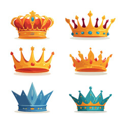 royal crown vector
