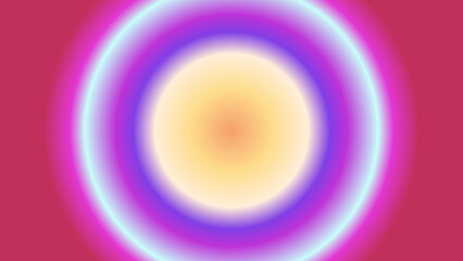 A mesmerizing gradient background featuring concentric circles of vibrant colors, creating a visually stunning and captivating effect with smooth transitions and a sense of depth