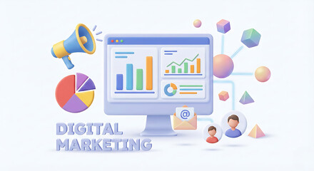 Boost business growth with modern digital marketing strategies and analytics tools, track performance with dynamic charts, and connect with your audience through email marketing